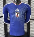 2026 Japan home long sleeves player versio